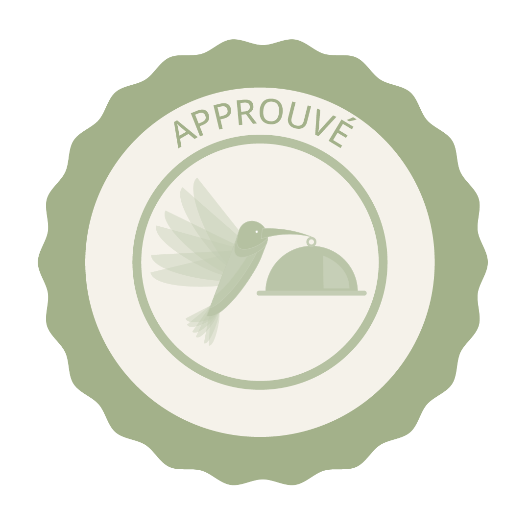 Icône de validation représentant un logo approuvé