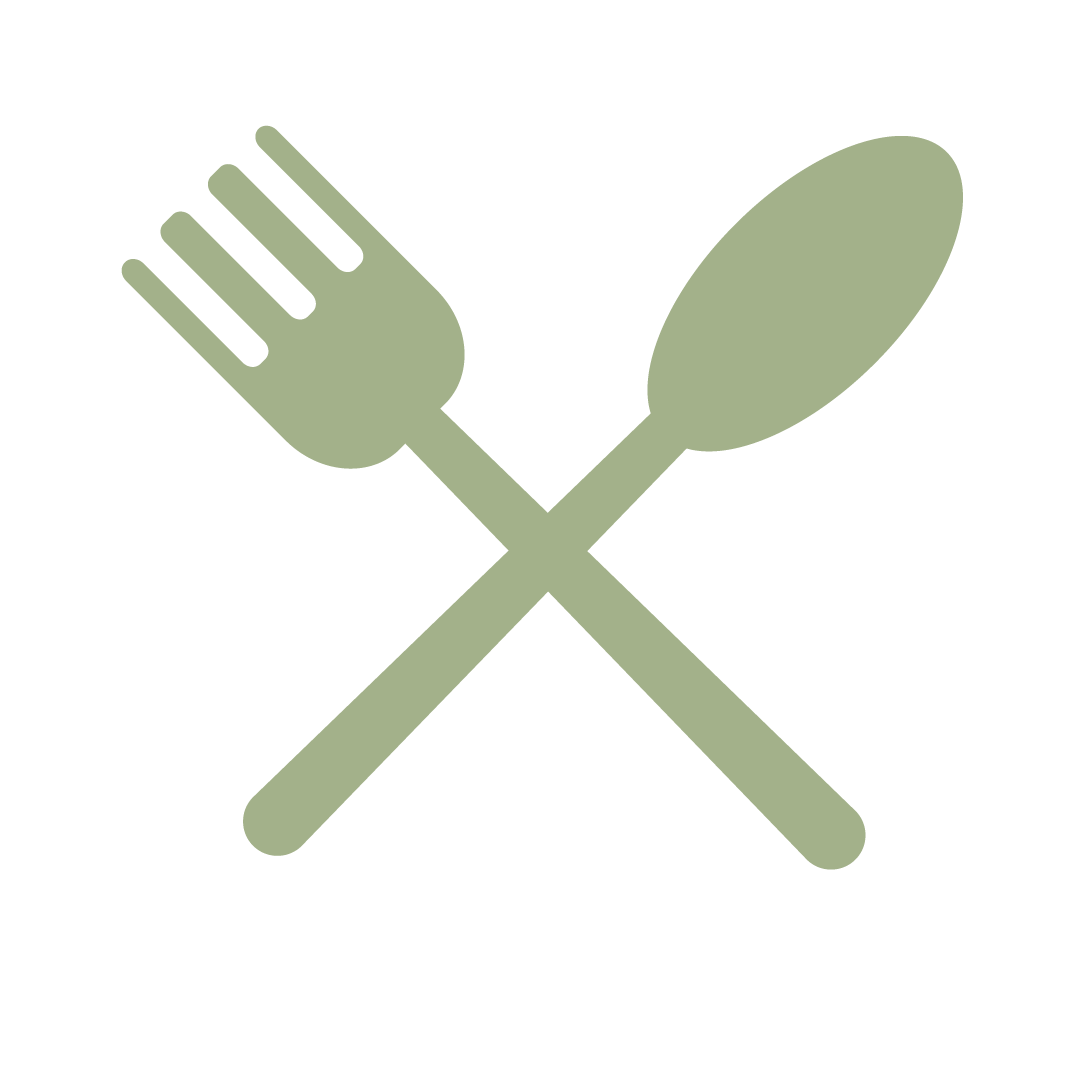 Icône de couverts représentant la restauration et le service traiteur