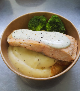 Saumon brocoli
